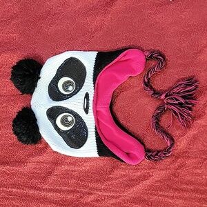 🦋4 for $20, or as marked. EUC- Joe Boxer ‘Panda Bear’ Beanie